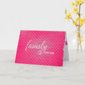 schoondochter-in-law polka dot-verjaardag kaart (Gele Bloem)