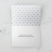 schoondochter-in-law polka dot-verjaardag kaart (Binnen)