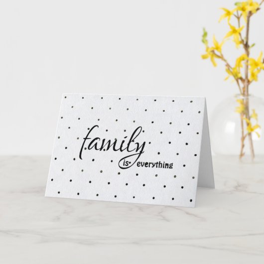 schoondochter-in-law polka dot-verjaardag kaart (Gele Bloem)