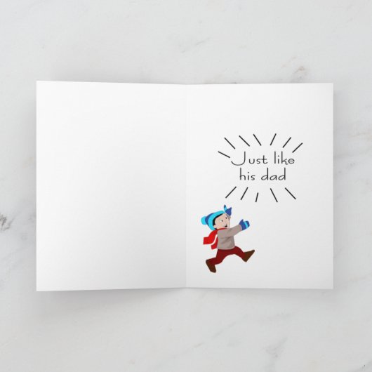 schoondochter Kerstmis Kaart (Binnen)