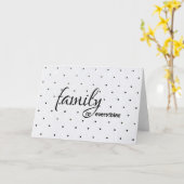 schoondochter polka dot verjaardag kaart (Gele Bloem)