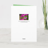 Schoondochter Verjaardag Wenskaart Bedankkaart (Achterkant)