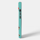 Schoone Baardagaam Groen Valentijn Case-Mate iPhone Case (Achterkant / Links)