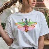 Schoone bidsprinkhaan t-shirt