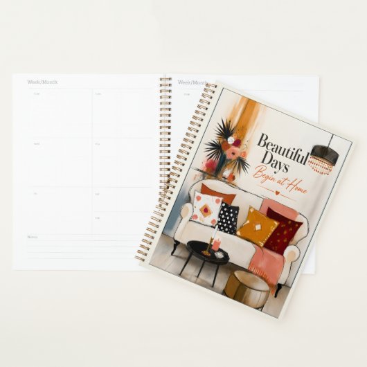 Schoone Dagen Begin Thuis Planner (Display)