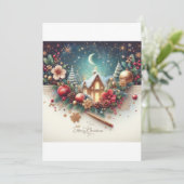 Schoone Kerstkaarten Kaart (Staand voorkant)