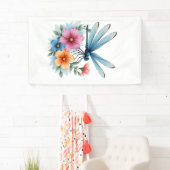 Schoone Libel Watercolor Kunst Insectenliefhebber Spandoek (Insitu)
