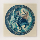 "Schoone Mystieke Paarden" 44  Legpuzzel (Horizontaal)