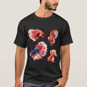 Schoone Siamese kempvisjes T-shirt