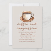 Schoone uitnodiging | koffie & compassie (Voorkant)