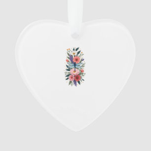 Schoone Waterverf Kunst Libelle Insectenliefhebber Ornament