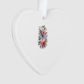 Schoone Waterverf Kunst Libelle Insectenliefhebber Ornament (voorkant)