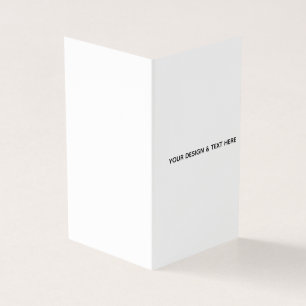 Schoone Witte Minimalistische Verjaardagskaart voo Kaart