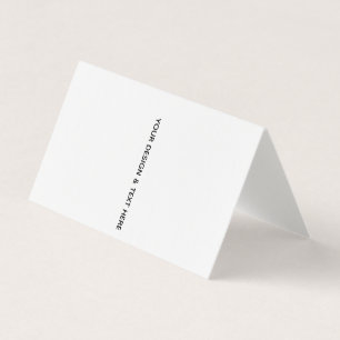 Schoone Witte Minimalistische Verjaardagskaart voo Kaart
