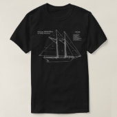 Schooner 1894 2 t-shirt (Design voorkant)
