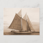 Schooner Adventuress Briefkaart (Voorkant)