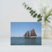 Schooner Briefkaart (Staand voorkant)