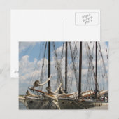 Schooner Briefkaart (Voorkant / Achterkant)