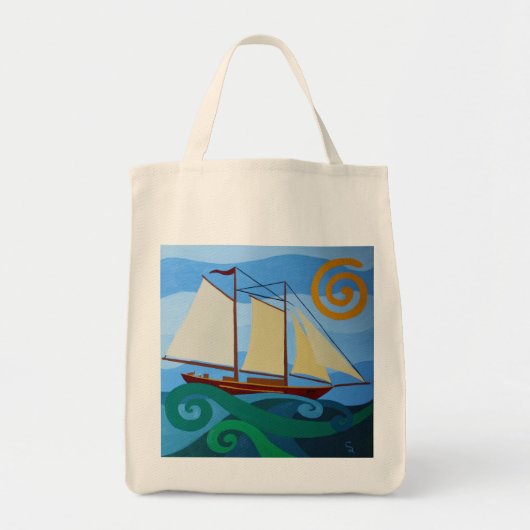 Schooner Bum Bag Tote Bag (Voorkant)