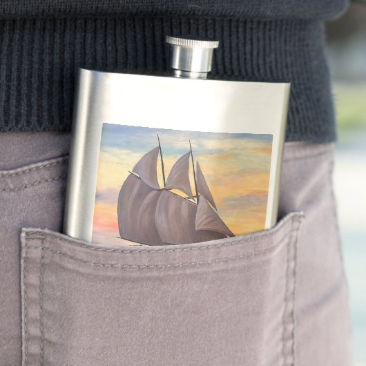 Schooner Classic Flask Flacon (Voorbeeld)