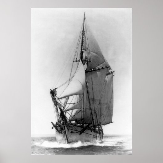 Schooner EG White Poster (Voorkant)