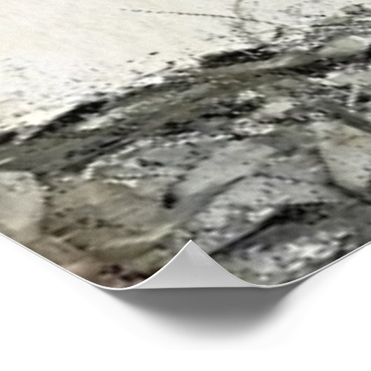 Schooner -  kunst poster (Hoek)