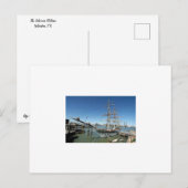 Schooner Melissa in Galveston, TX Briefkaart (Voorkant / Achterkant)