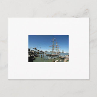 Schooner Melissa in Galveston, TX Briefkaart