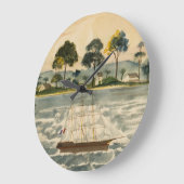 Schooner on the Water Grote Klok (Hoek)