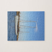 Schooner op de Scilly-eilanden Legpuzzel (Horizontaal)