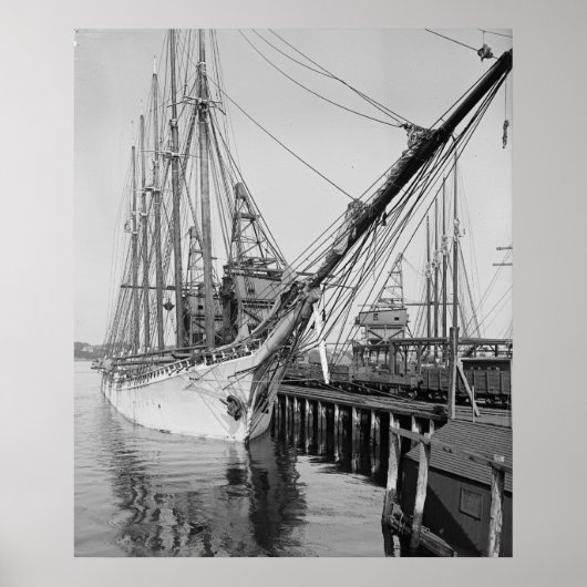 Schooner Paul Palmer Poster (Voorkant)