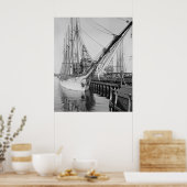 Schooner Paul Palmer Poster (Keuken)