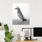 Schooner Ruth E Pember Poster (Thuiskantoor)