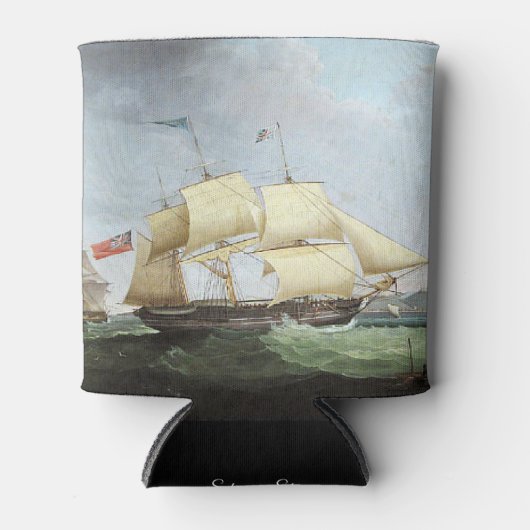 Schooner schip Harriet 1900 Blikjeskoeler (Voorkant)