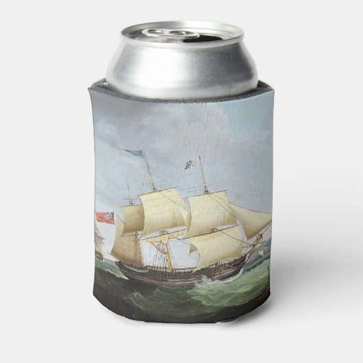 Schooner schip Harriet 1900 Blikjeskoeler (Blikje Achterkant)