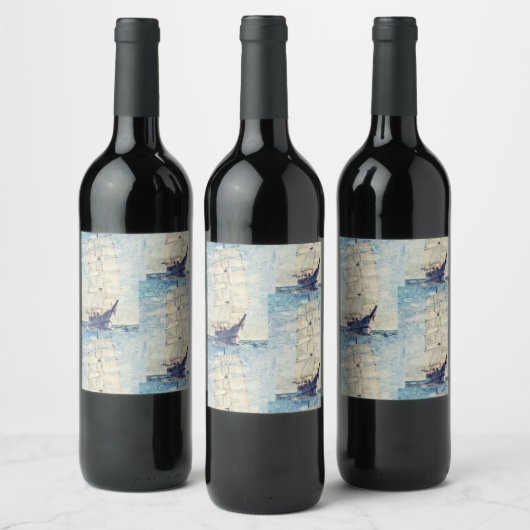 Schooner Wijn Etiket (Flessen)