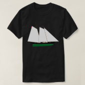 Schooner Yacht America T-shirt (Design voorkant)