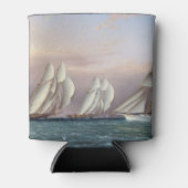 Schooners Dreadnought en Columbia 1870 Blikjeskoeler (Voorkant)