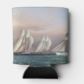 Schooners Dreadnought en Columbia 1870 Blikjeskoeler (Achterkant)