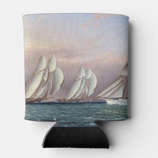 Schooners Dreadnought en Columbia 1870 Blikjeskoeler (Achterkant)