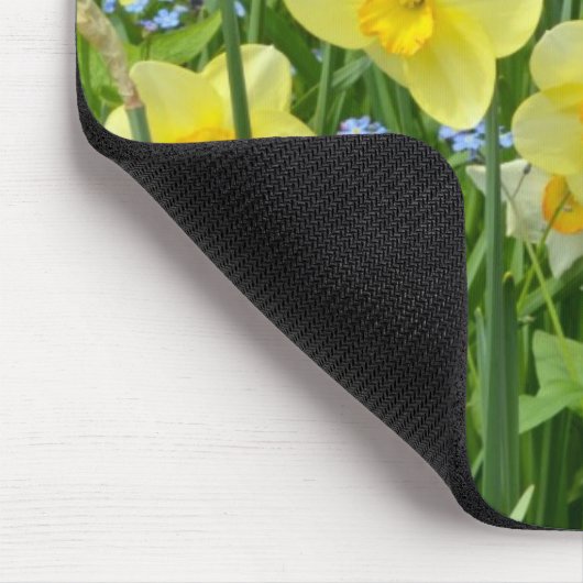 Schoongele daffodiltuin muismat (Hoek)