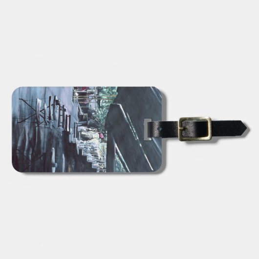 Schoongemaakt door Mid Morning Sun Bagagelabel (Voorkant horizontaal)