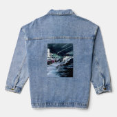 Schoongemaakt door Mid Morning Sun Denim Jacket (Achterkant)