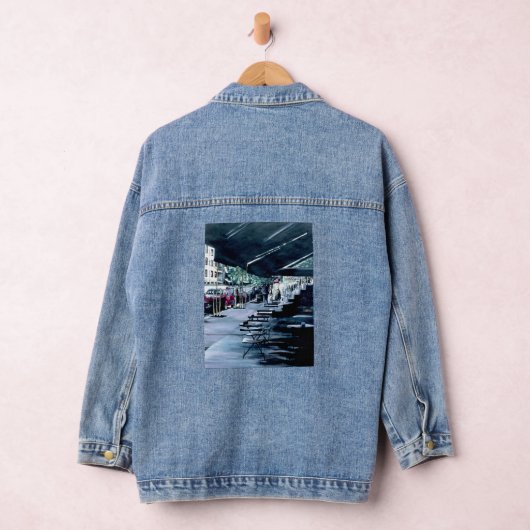 Schoongemaakt door Mid Morning Sun Denim Jacket (Hangar)
