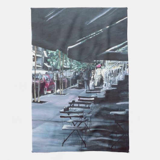 Schoongemaakt door Mid Morning Sun Theedoek (Verticaal)