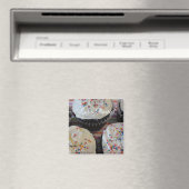 Schoongemaakte Cupcakes Feesttijd Magneet (Insitu (Vaatwasser))