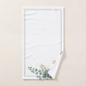 Schoongemaakte hydrangeas Eucalyptus Bathroom Towe Bad Handdoek (Handdoek)