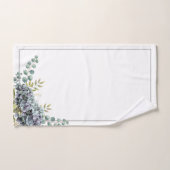 Schoongemaakte hydrangeas Eucalyptus Bathroom Towe Bad Handdoek (Handdoek)