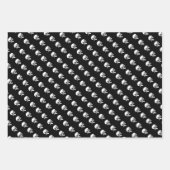 Schoongeschenk met dodenhoofd inpakpapier vel (Voorkant 3)