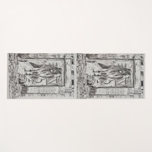 Schoonheden en het Beest - Yoga Mat (Voorkant (horizontaal))